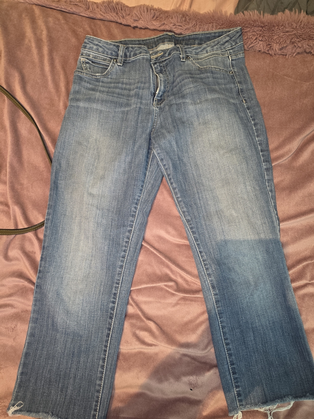 Simply Vera Vera Wang Light Blue Flared Jeans